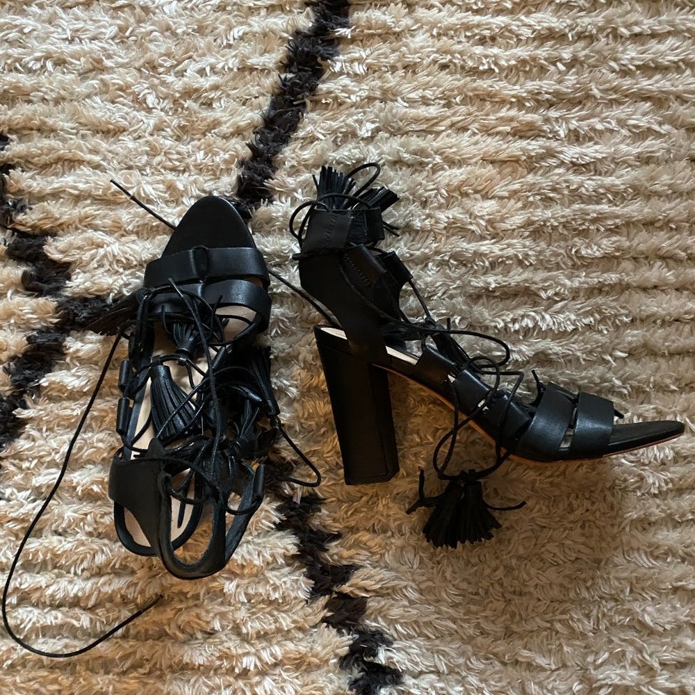 Loeffler Randall Luz Black Heels